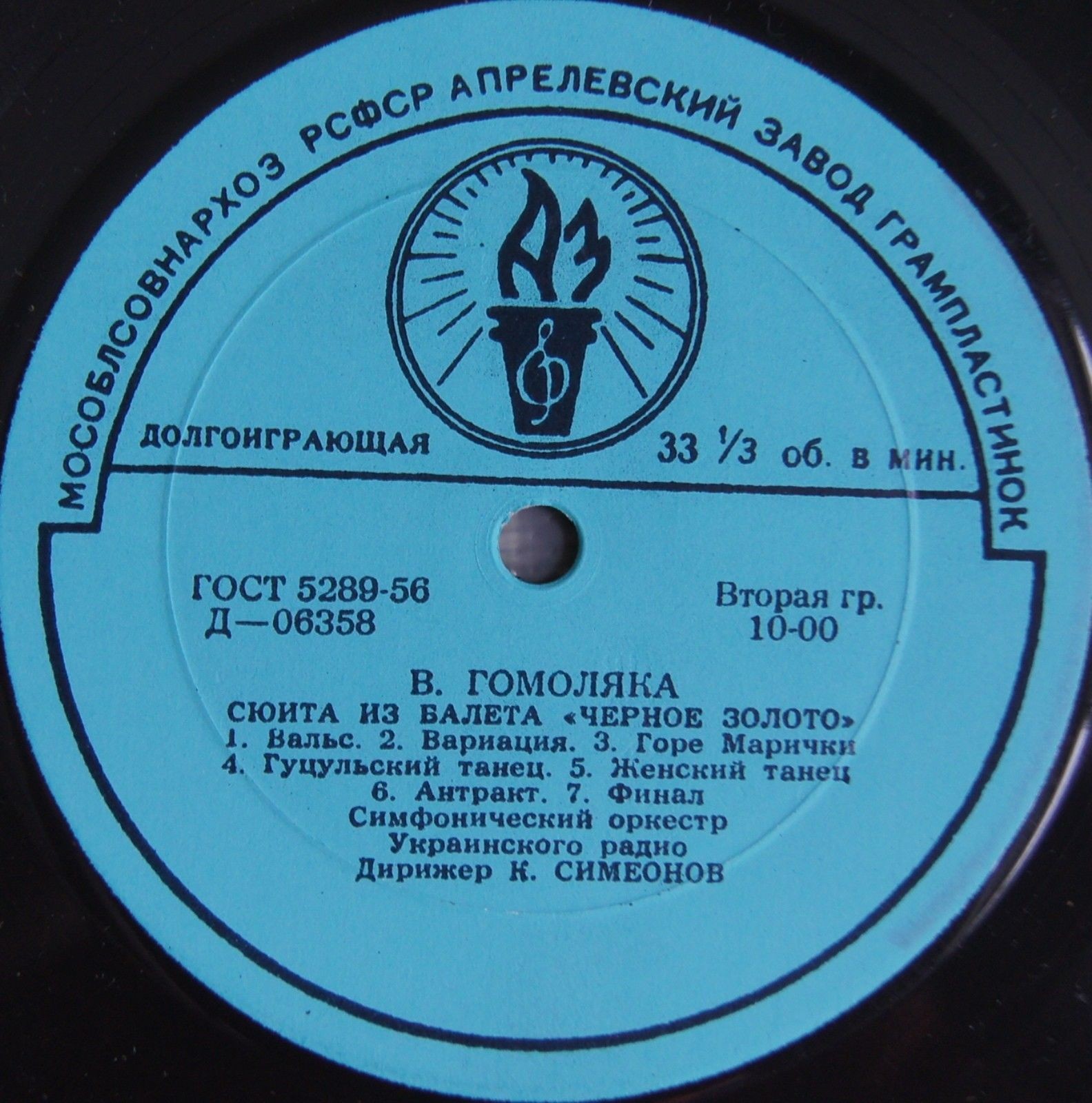 В. ГОМОЛЯКА (1914) / Г. ЖУКОВСКИЙ (1913)