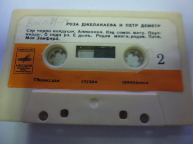 Роза ДЖЕЛАКАЕВА и Петр ДЕМЕТР. Песни цыган разных стран