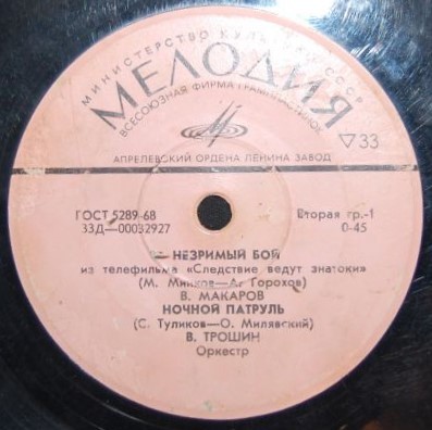 Песни о советской милиции