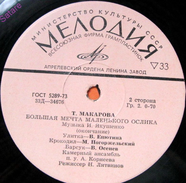 Т. Макарова. Большая мечта маленького Ослика