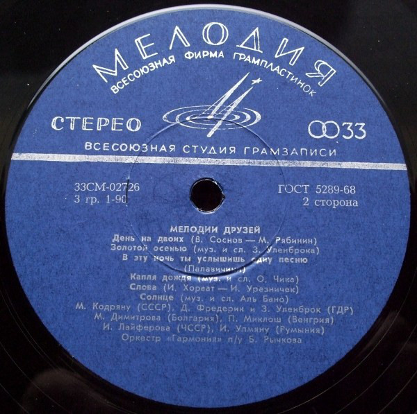 Мелодии друзей