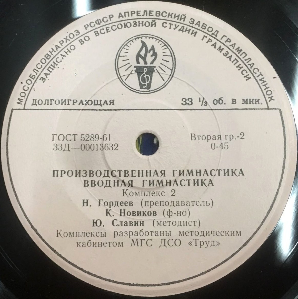 ПРОИЗВОДСТВЕННАЯ ГИМНАСТИКА.  Вводная гимнастика (комплексы 1—2)