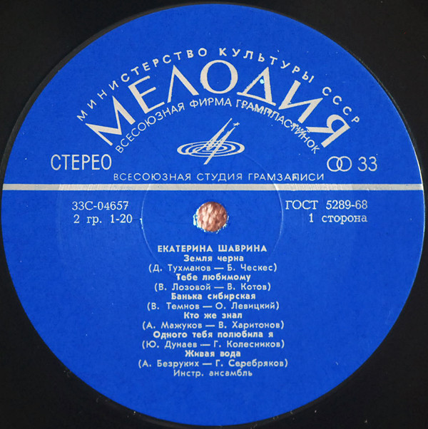 Екатерина Шаврина