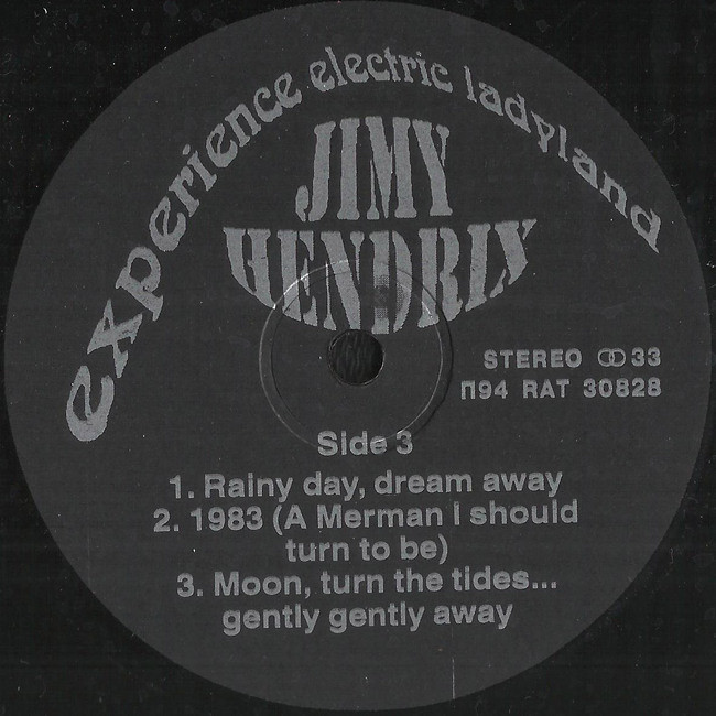 JIMY HENDRIX EXPERIENCE «Electric Ladyland»