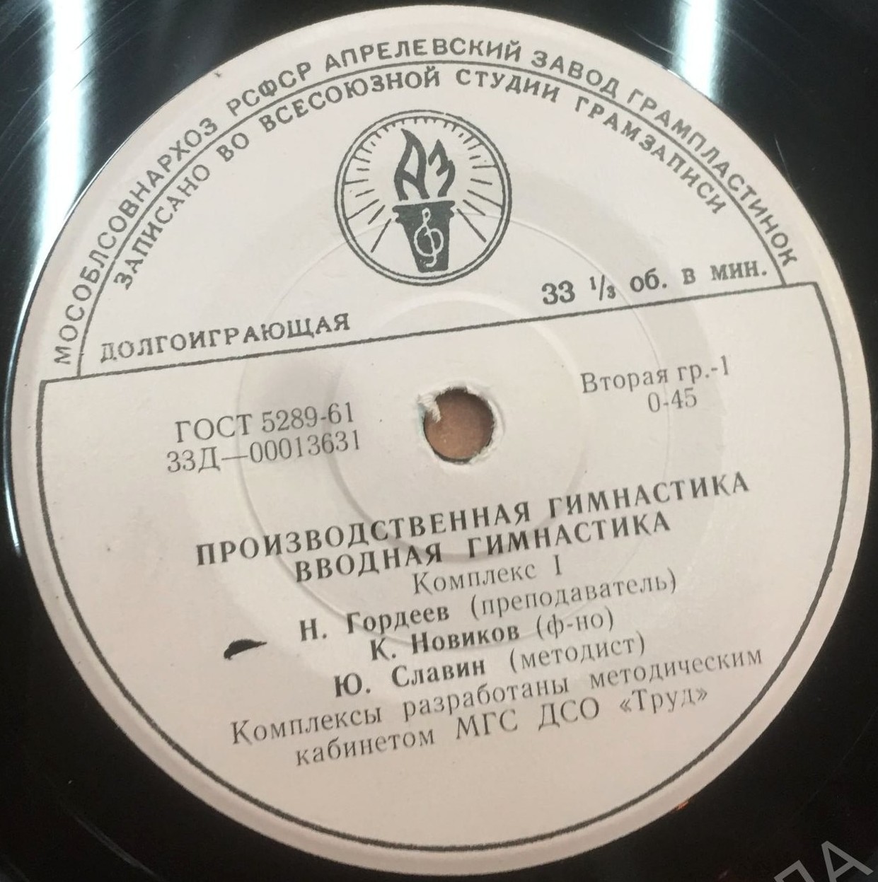 ПРОИЗВОДСТВЕННАЯ ГИМНАСТИКА.  Вводная гимнастика (комплексы 1—2)