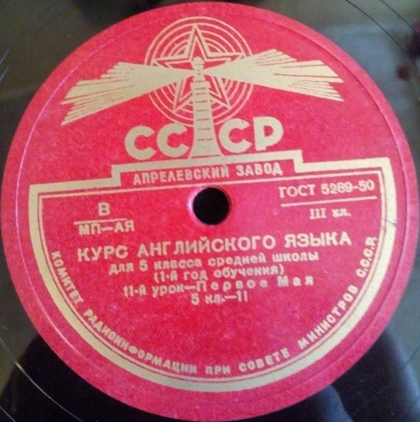 Курс английского языка для 5 класса средней школы (1-й год обучения)