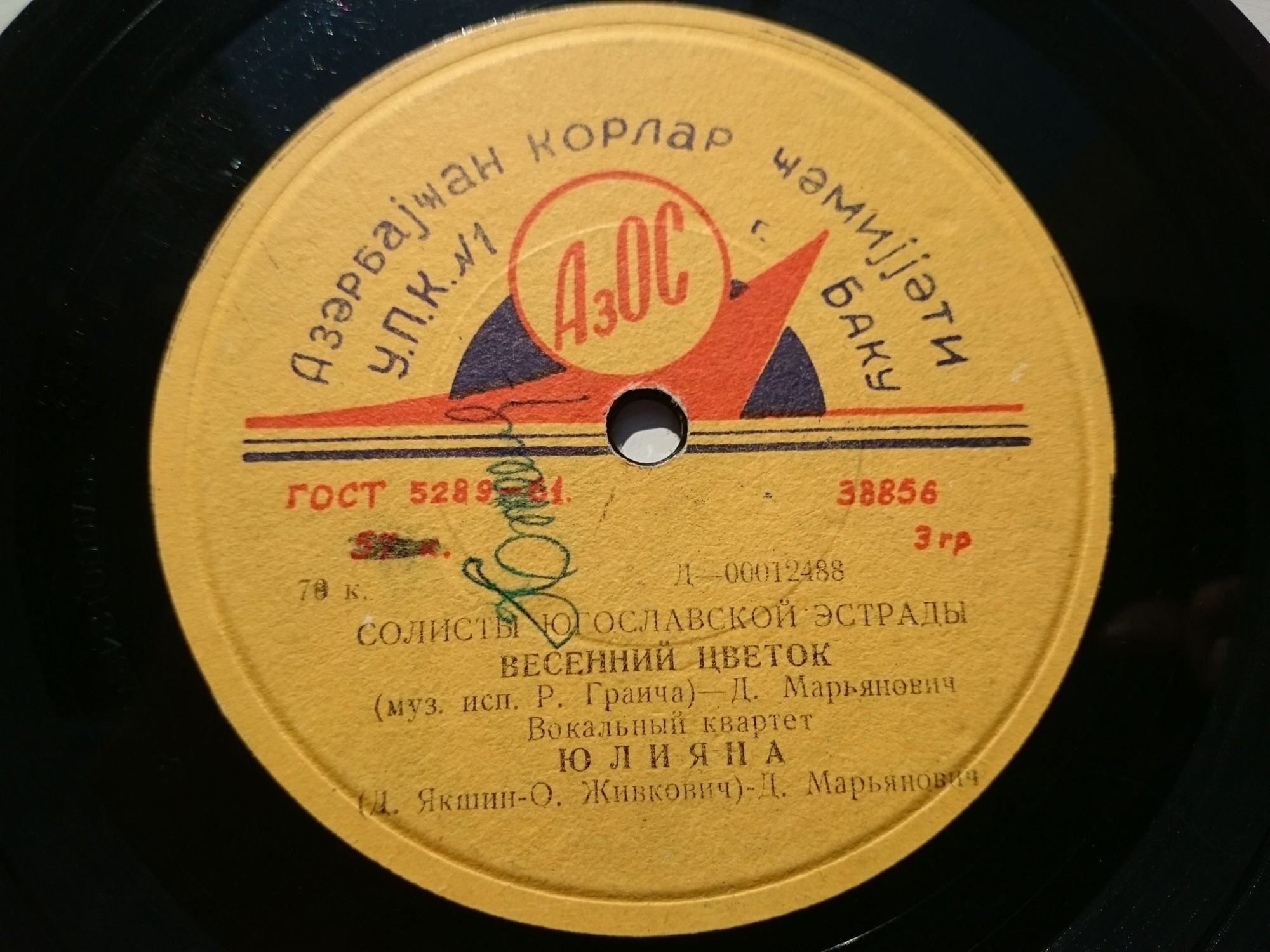 ЮГОСЛАВСКАЯ ЭСТРАДА (на сербохорватском яз.)