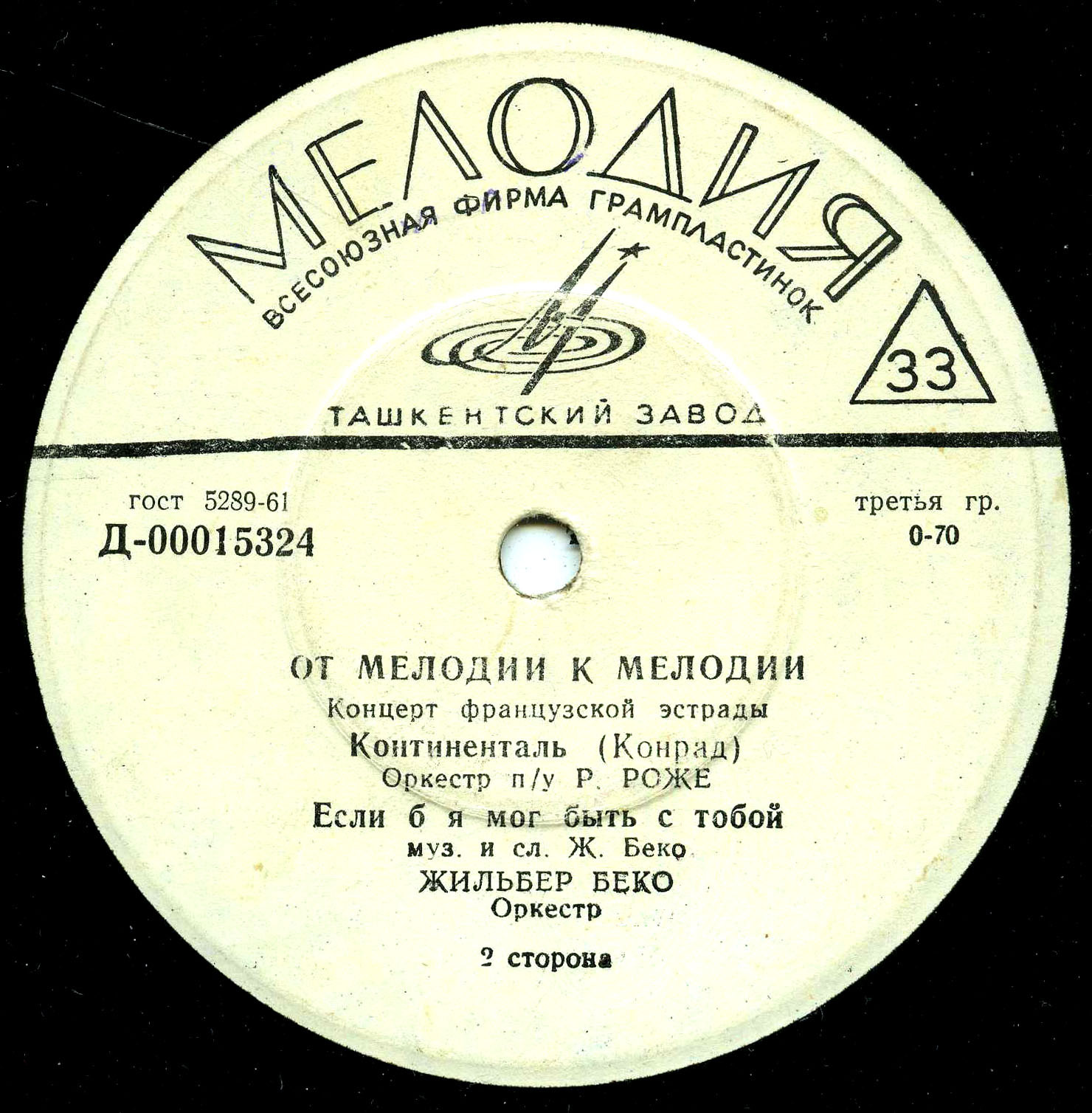 ОТ МЕЛОДИИ К МЕЛОДИИ: Концерт французской эстрады