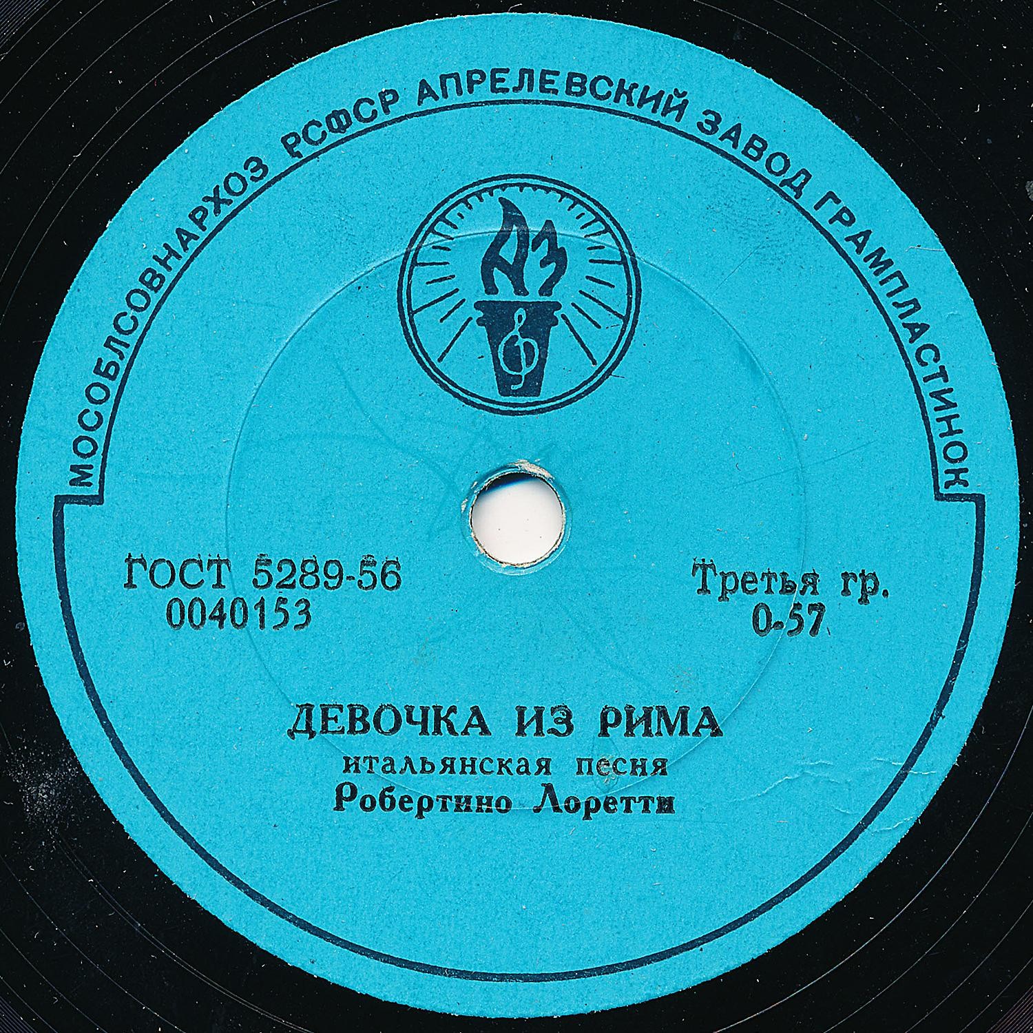 Робертино Лоретти — Девочка из Рима / Черазелла