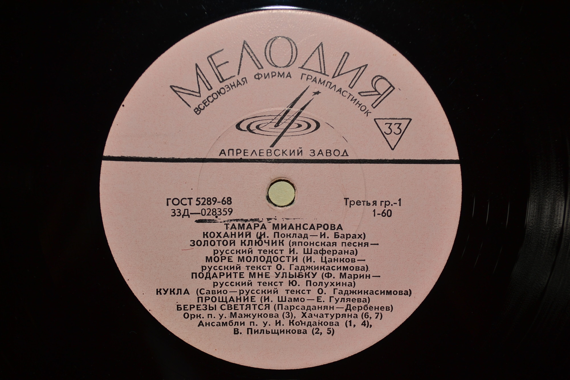 Тамара Миансарова