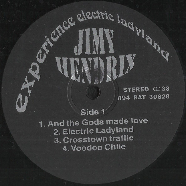JIMY HENDRIX EXPERIENCE «Electric Ladyland»
