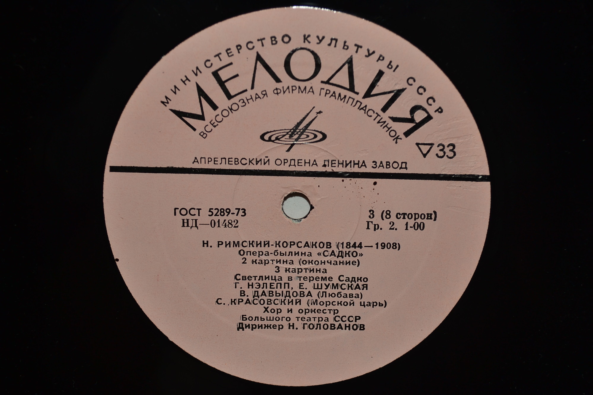 Н. Римский-Корсаков (1844-1908). Опера-былина "Садко"