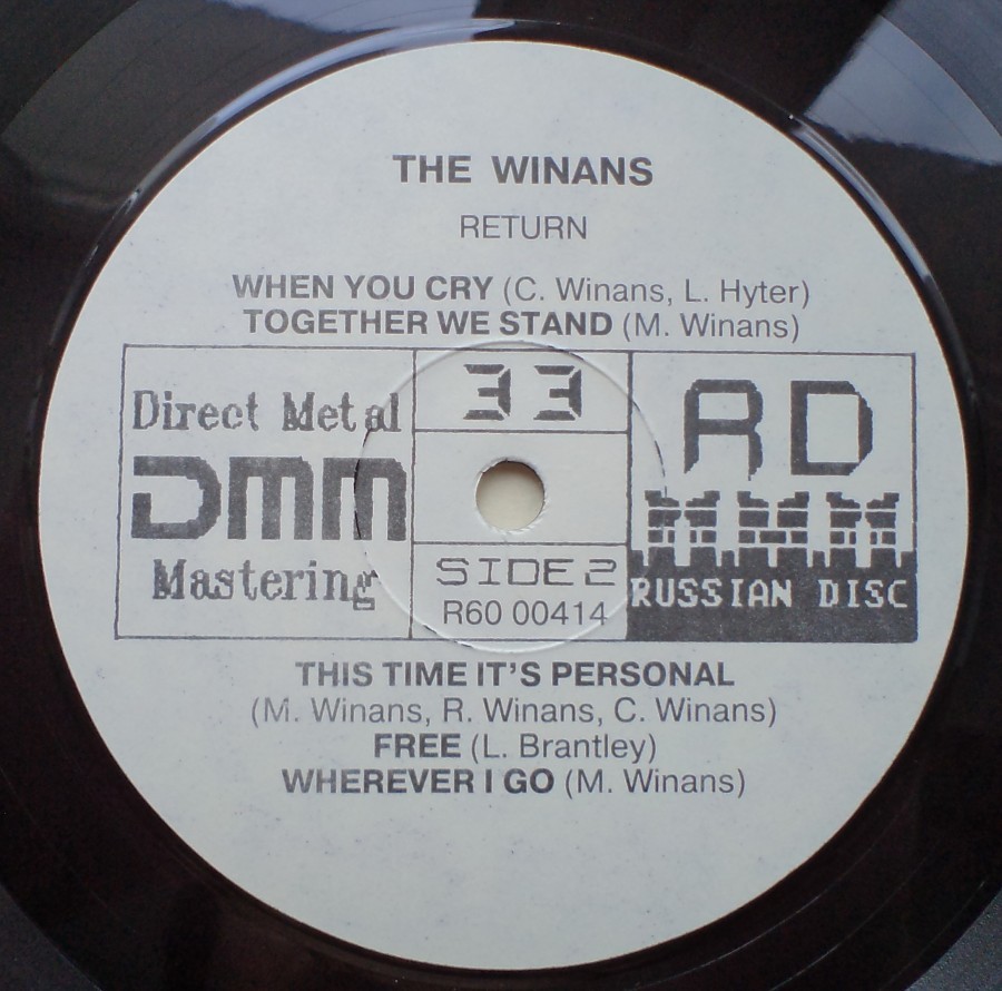 THE WINANS. Return