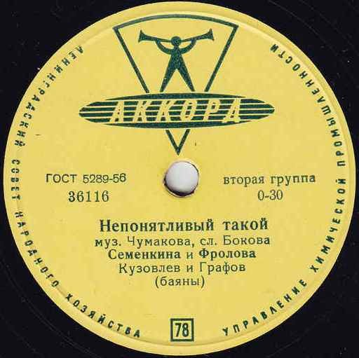 Е. Семенкина и А. Фролова - Бежит река / Непонятливый такой