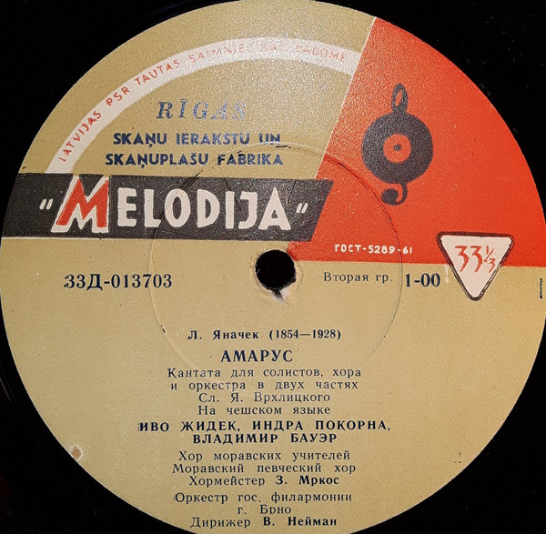 Леош ЯНАЧЕК (1854-1928)