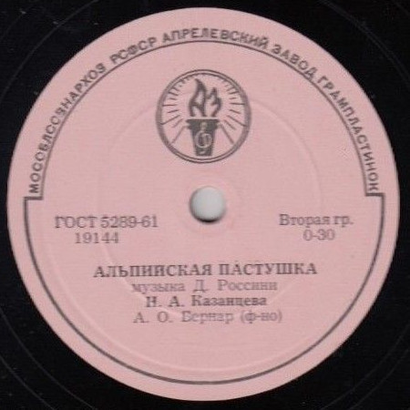 Н. Казанцева — Нет, не люблю я вас / Альпийская пастушка