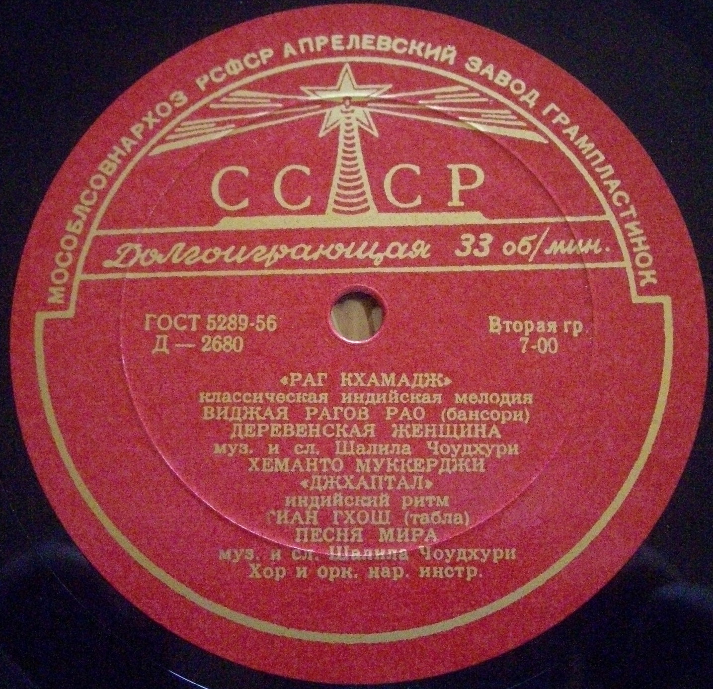 Концерт индийской музыки