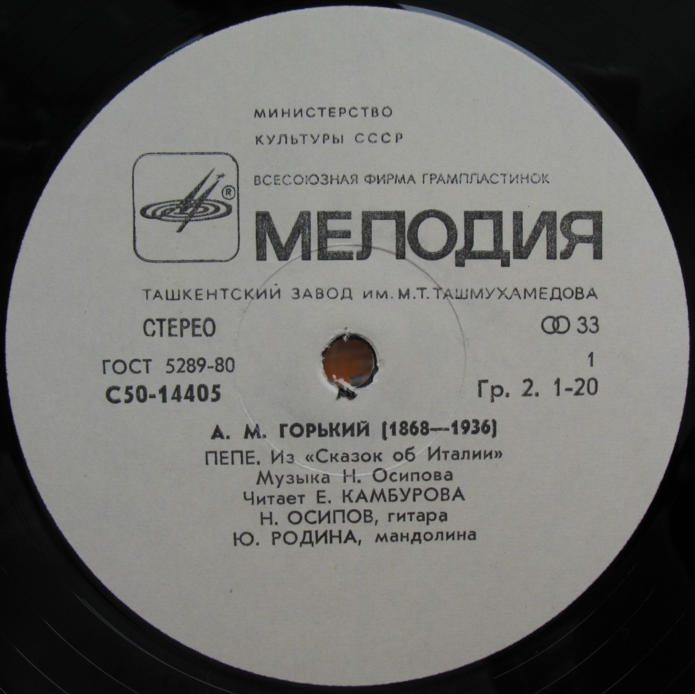 А. М. ГОРЬКИЙ (1868-1936): Из «Сказок об Италии»