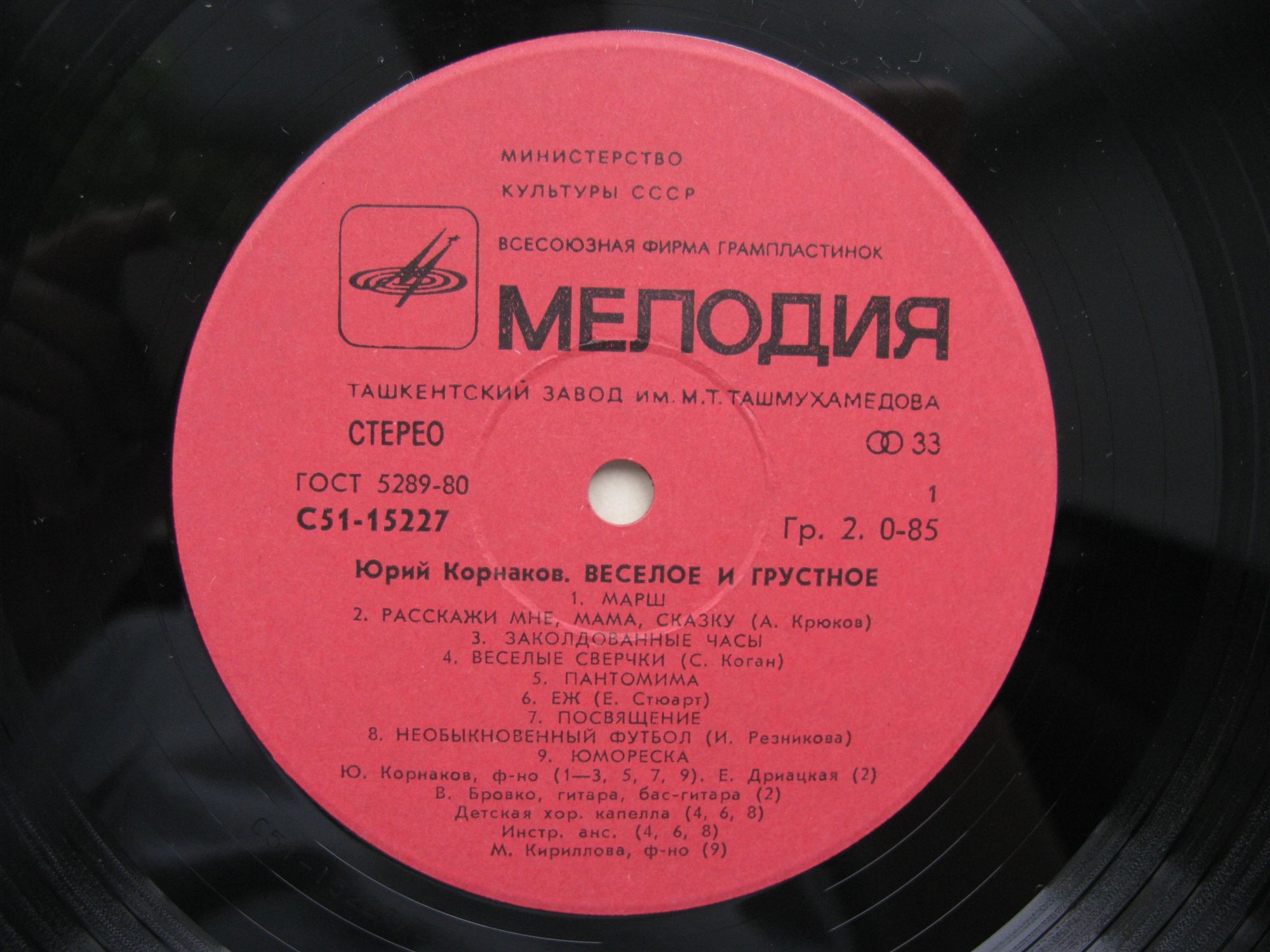 Юрий КОРНАКОВ (1939). «Веселое и грустное»