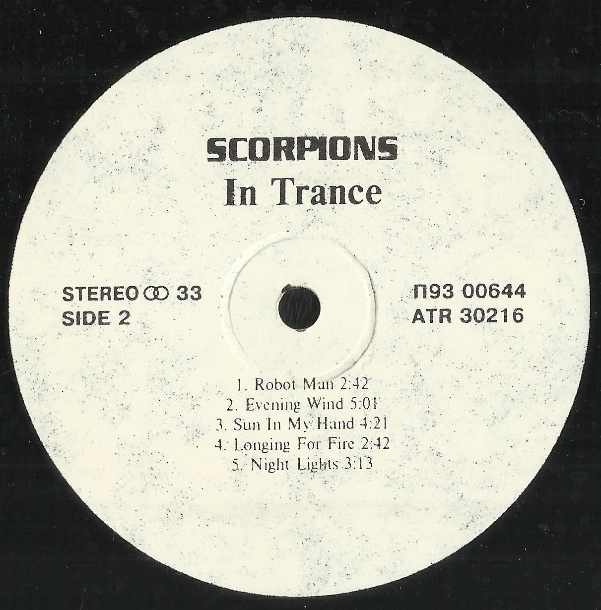 SCORPIONS. In Trance