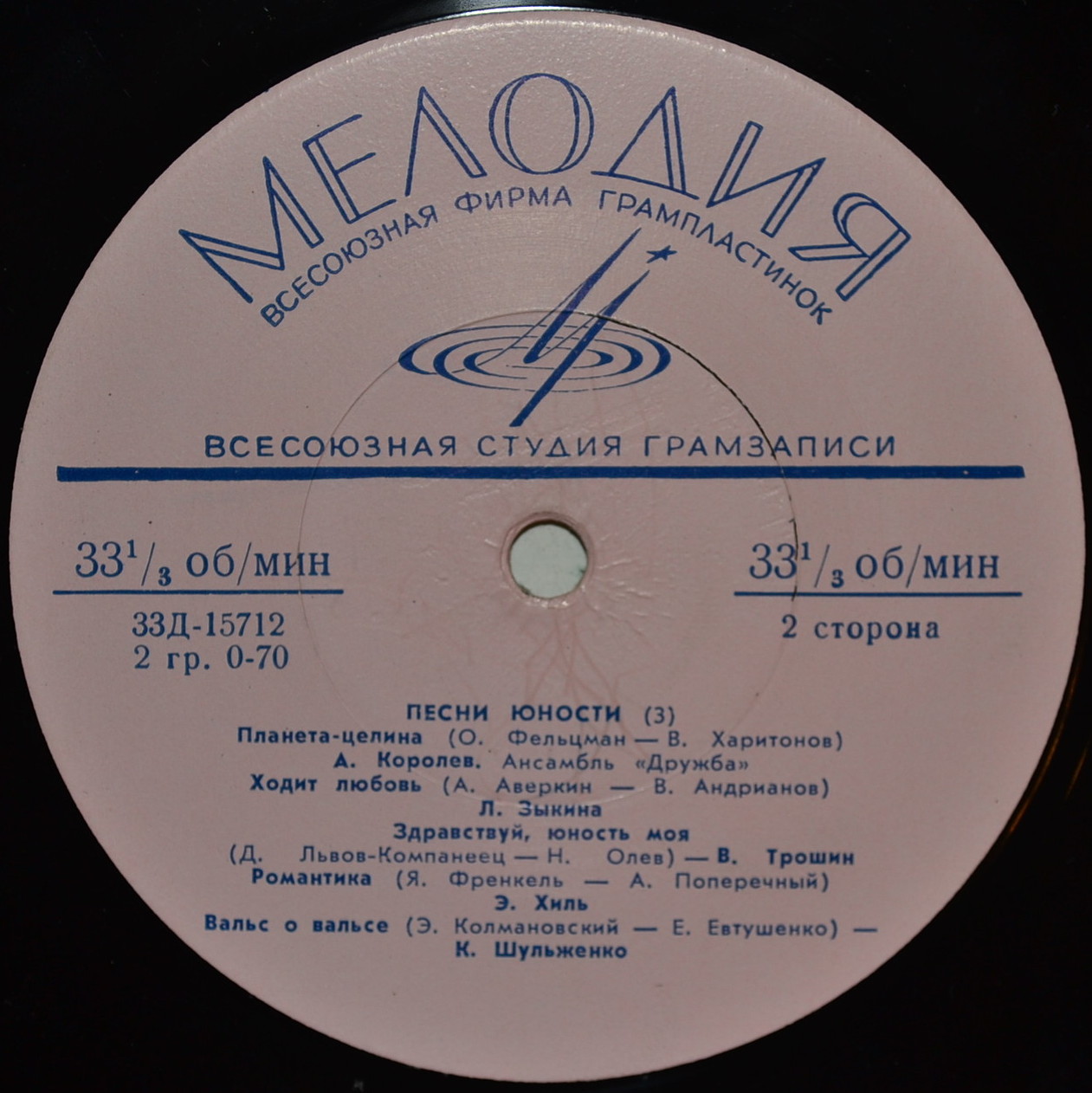 Песни юности (3 серия)