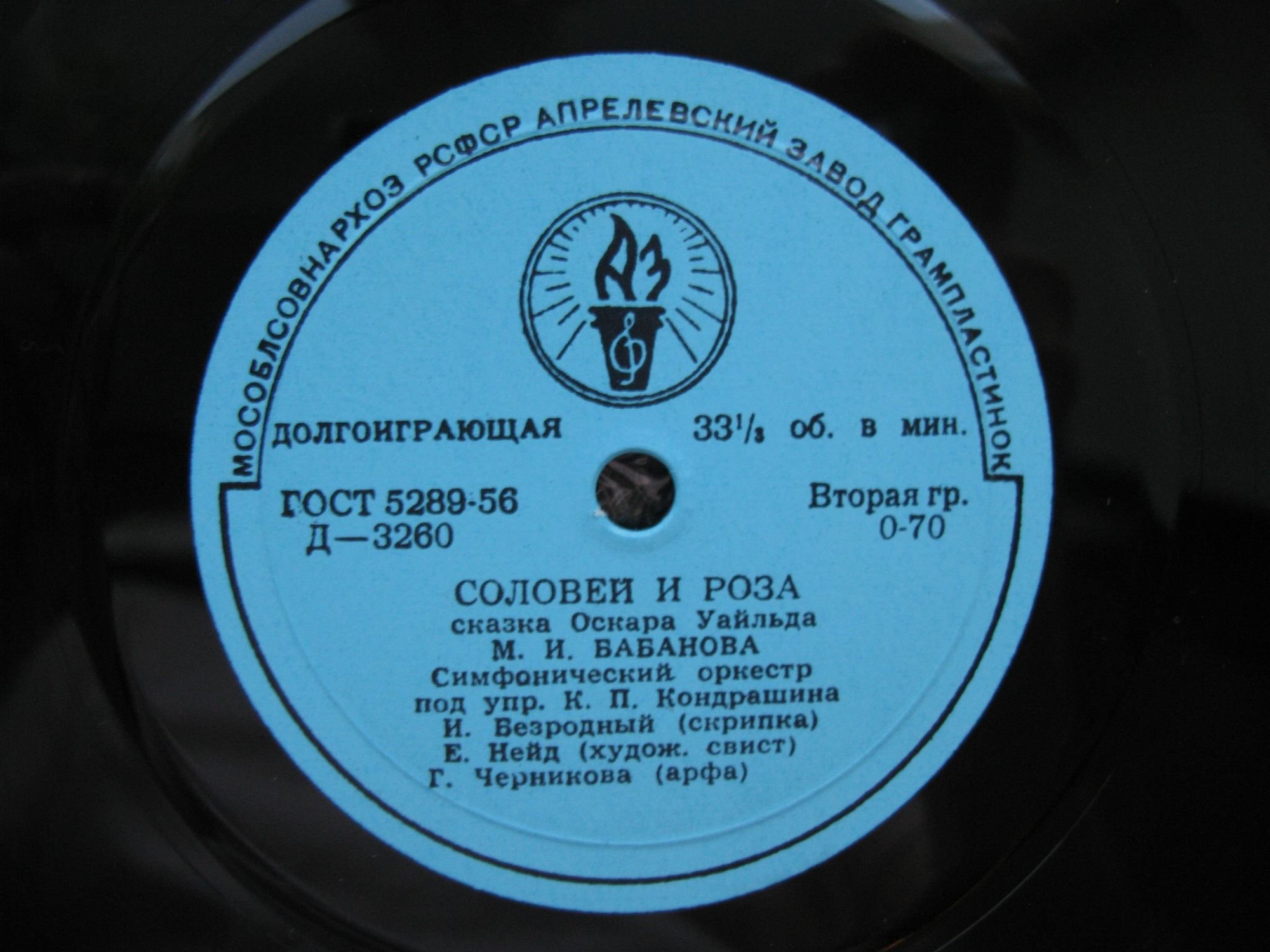 Соловей и роза. Сказка О. Уайльда