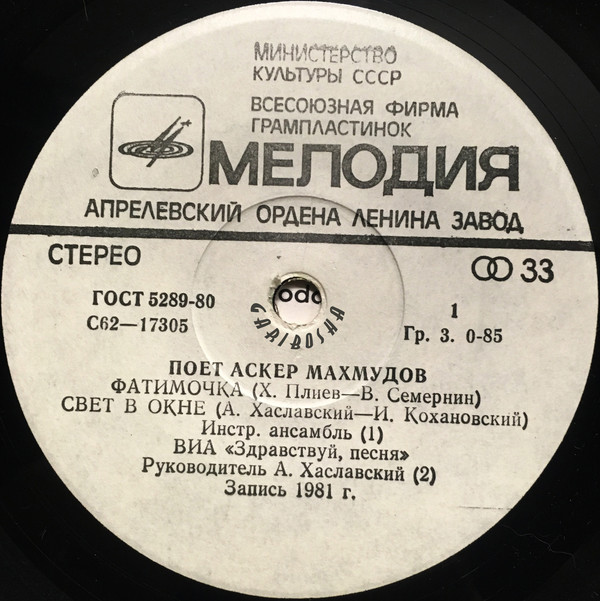 Поет Аскер Махмудов