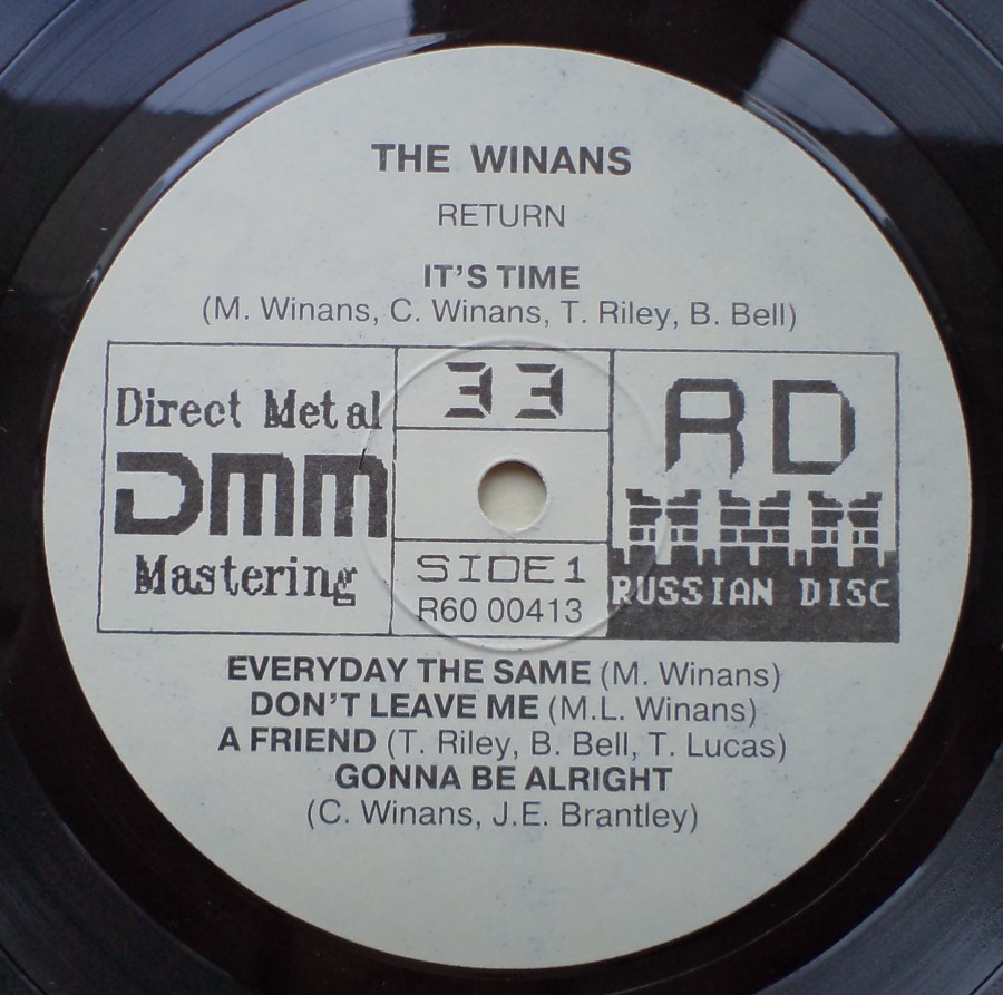 THE WINANS. Return