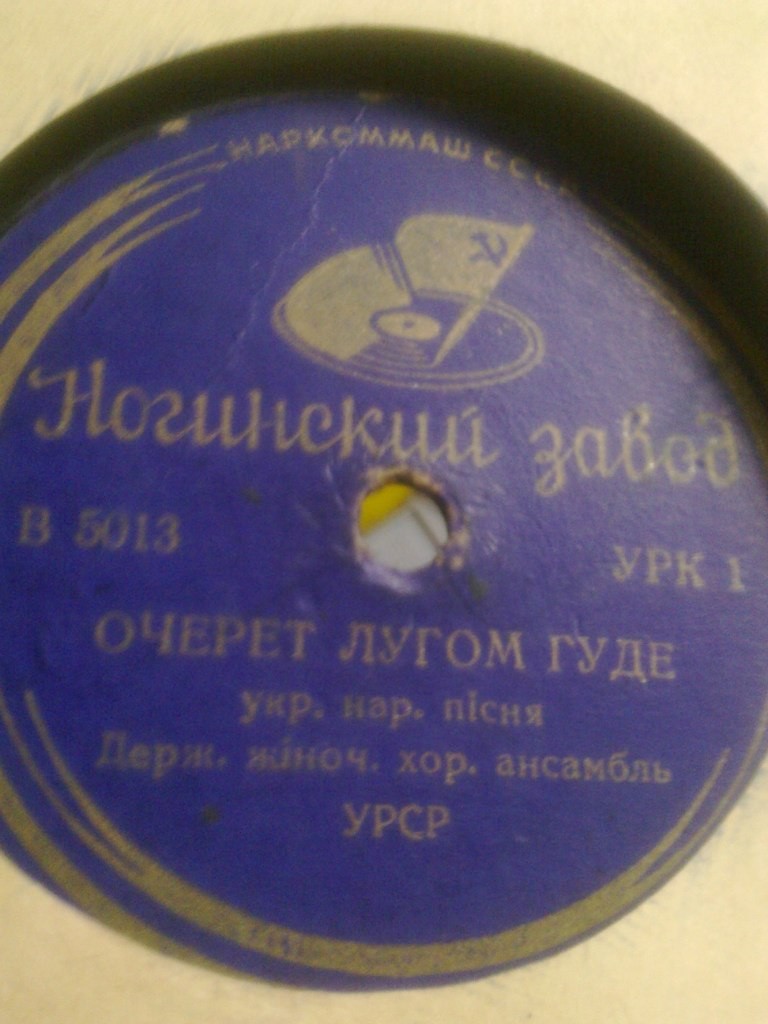 Держ. жiноч. хор. ансамбль УРСР – Очерет лугом гуде / Журба