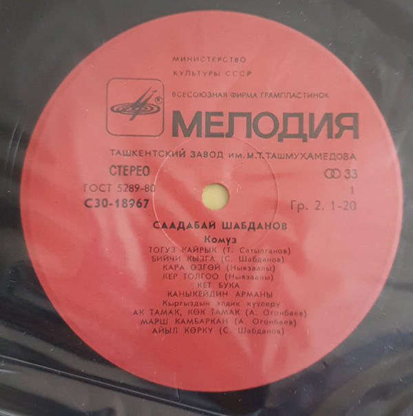 Саадабай ШАБДАНОВ (комуз)