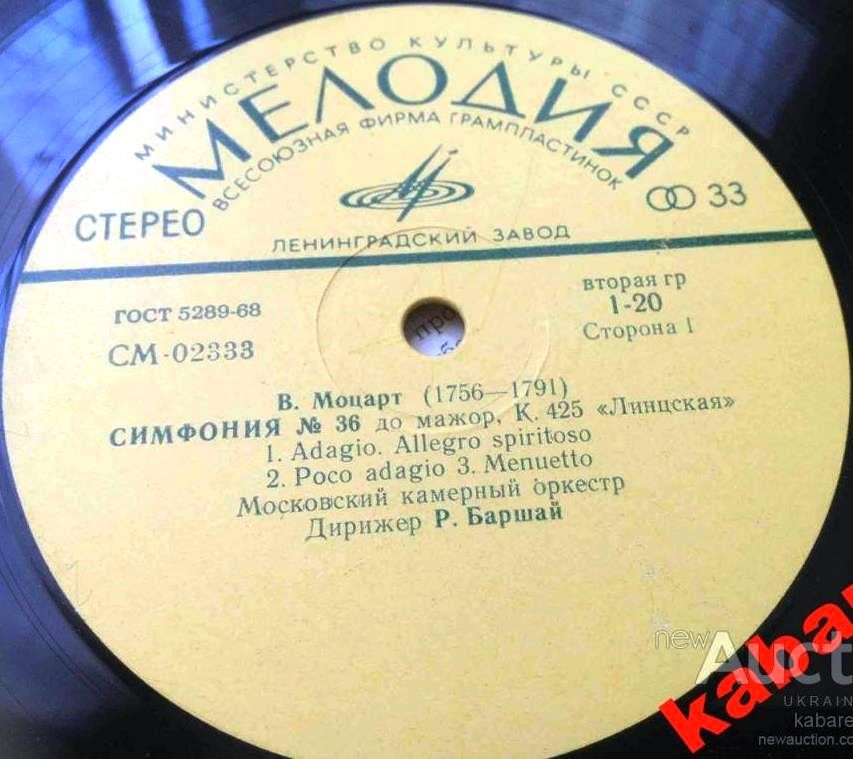 ВОЛЬФГАНГ АМАДЕЙ МОЦАРТ
