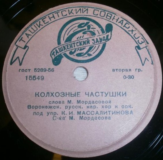 Воронежский русский народный хор и оркестр п/у К. И. Массалитинова