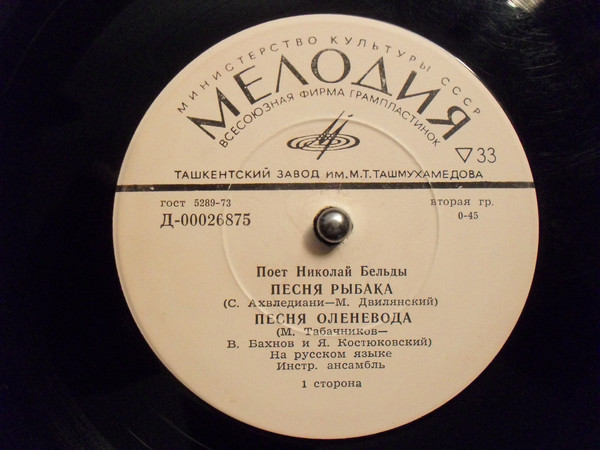 Поет Николай БЕЛЬДЫ