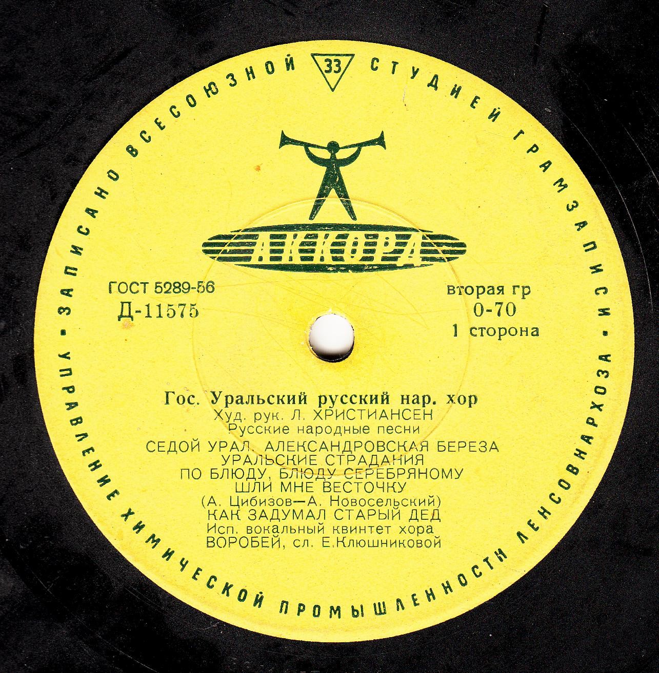 Государственный Уральский народный хор