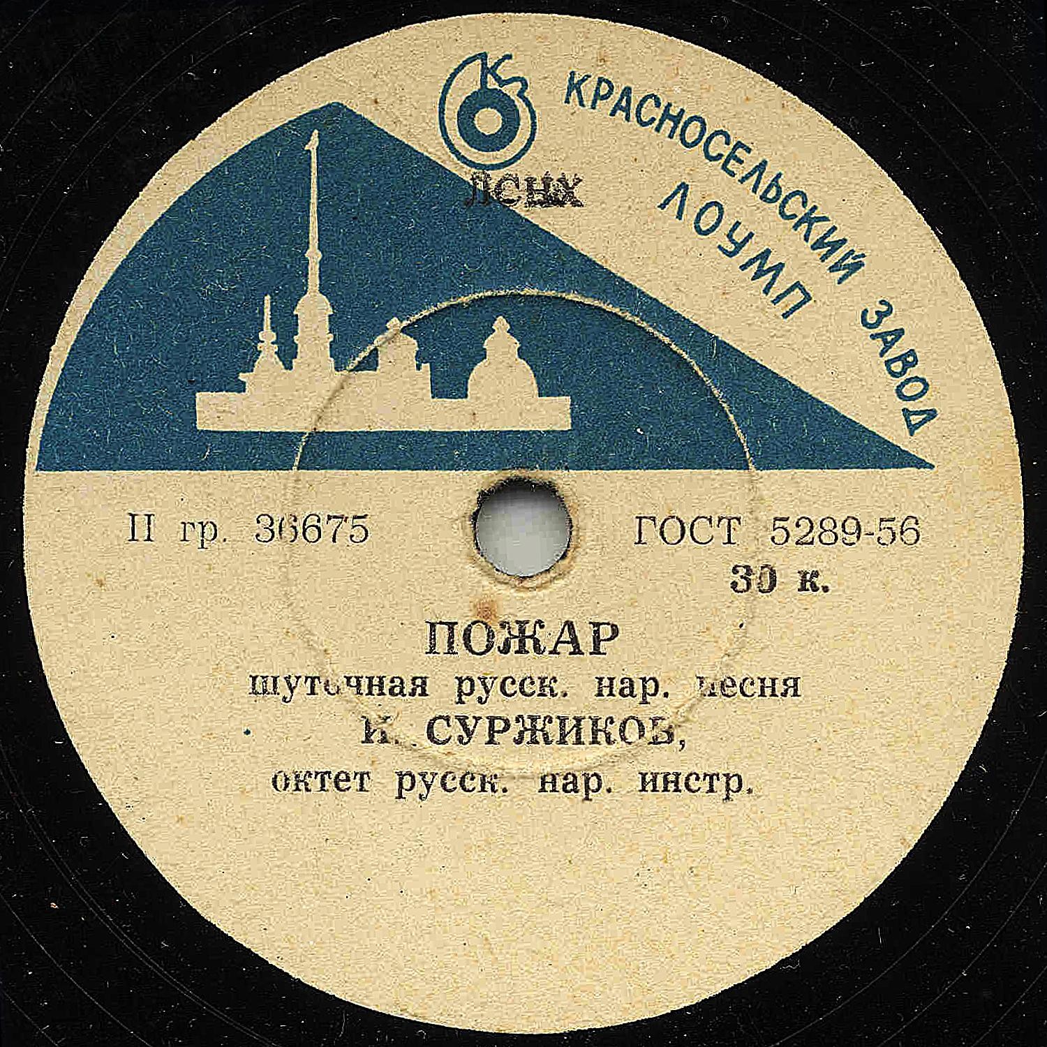 И. Суржиков — Пожар / Коробейники