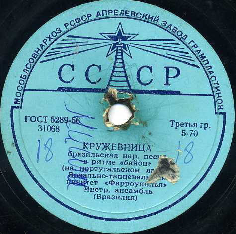 Кружевница / Самба должна иметь пандейро