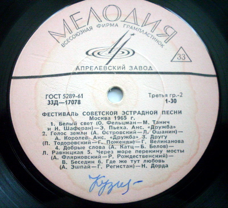Фестиваль советской эстрадной песни (Москва, 1965 г.)