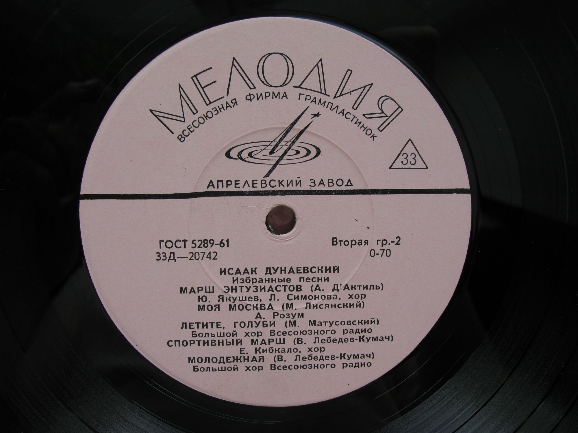 Исаак Дунаевский (1900-1955). Избранные песни