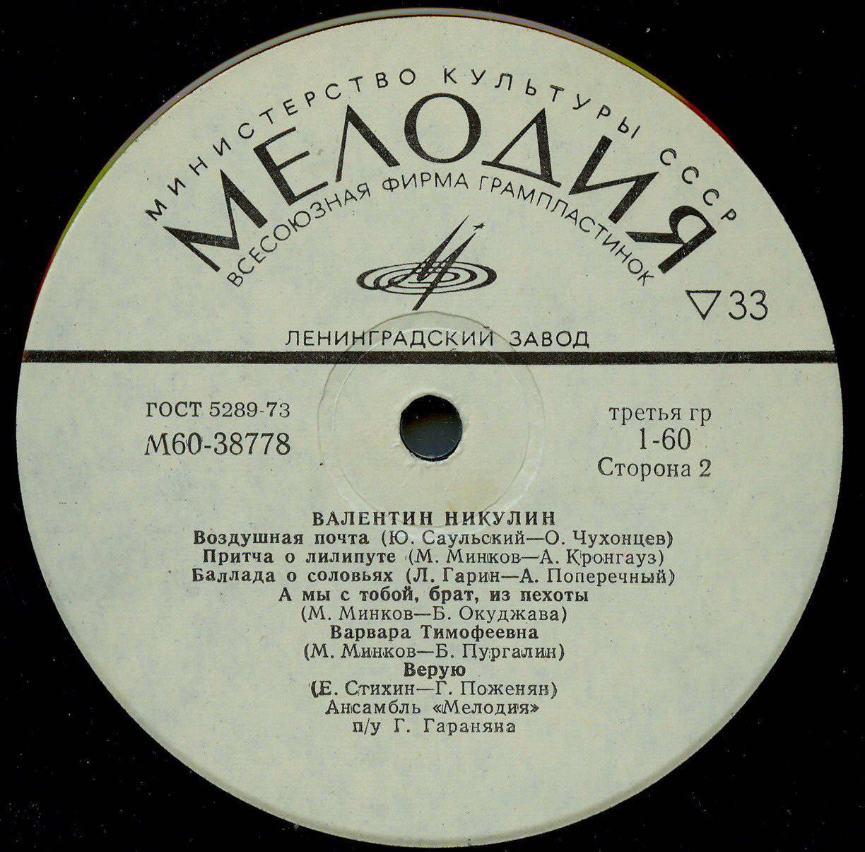 Валентин НИКУЛИН