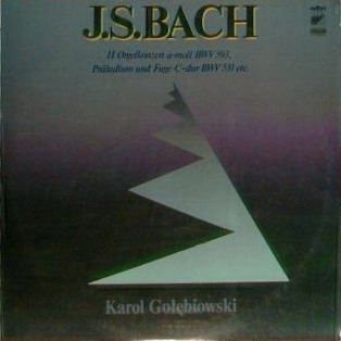 Karol Gołębiowski: Bach - Orgel-Buchlein 1 [по заказу польской фирмы WIFON, LP 081]