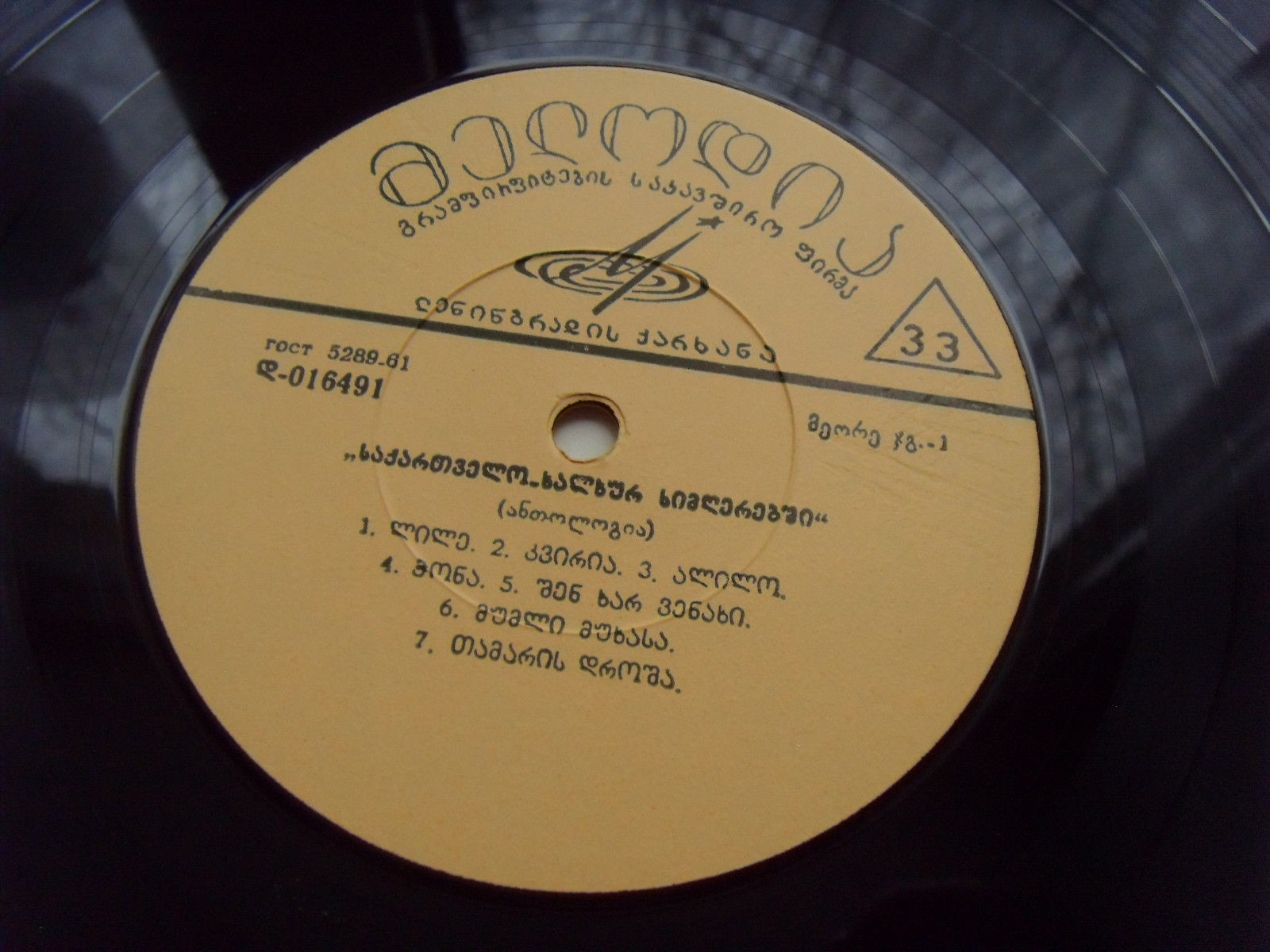 ГРУЗИЯ В НАРОДНЫХ ПЕСНЯХ (антология)