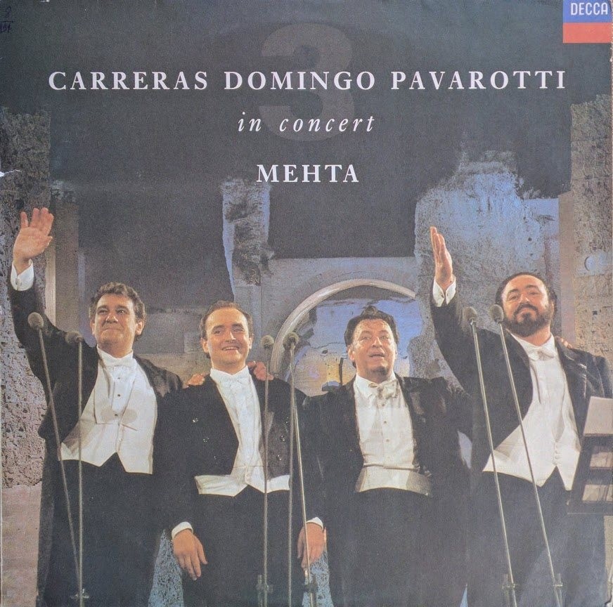 Carreras, Domingo, Pavarotti — In Concert