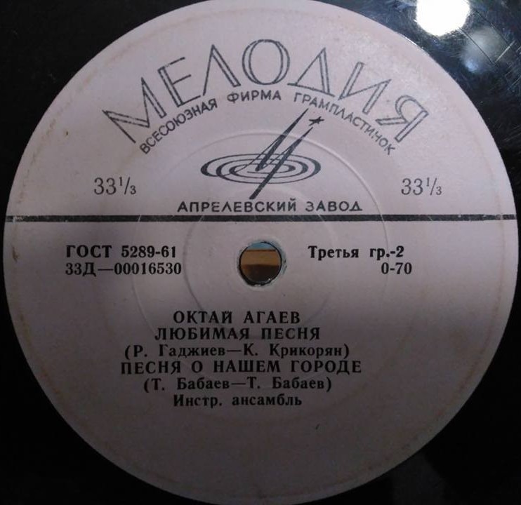 АГАЕВ Октай