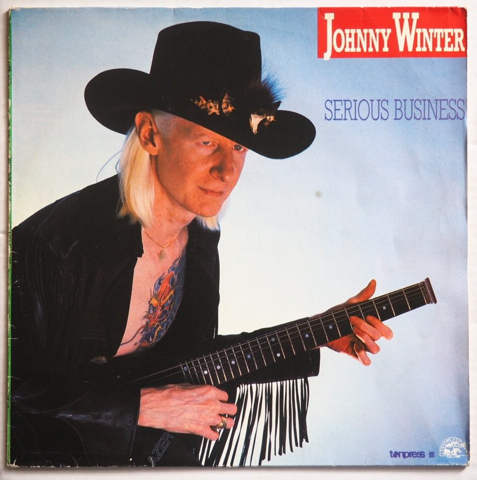 Johnny Winter - "Serious business" [по заказу польской фирмы TONPRESS]
