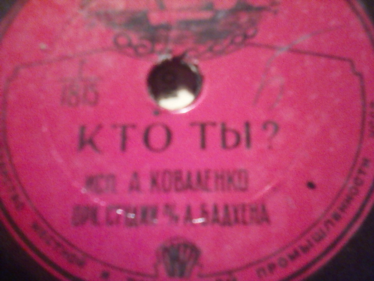 Н. Никитский — Мари-Визон // А. Коваленко — Кто ты?