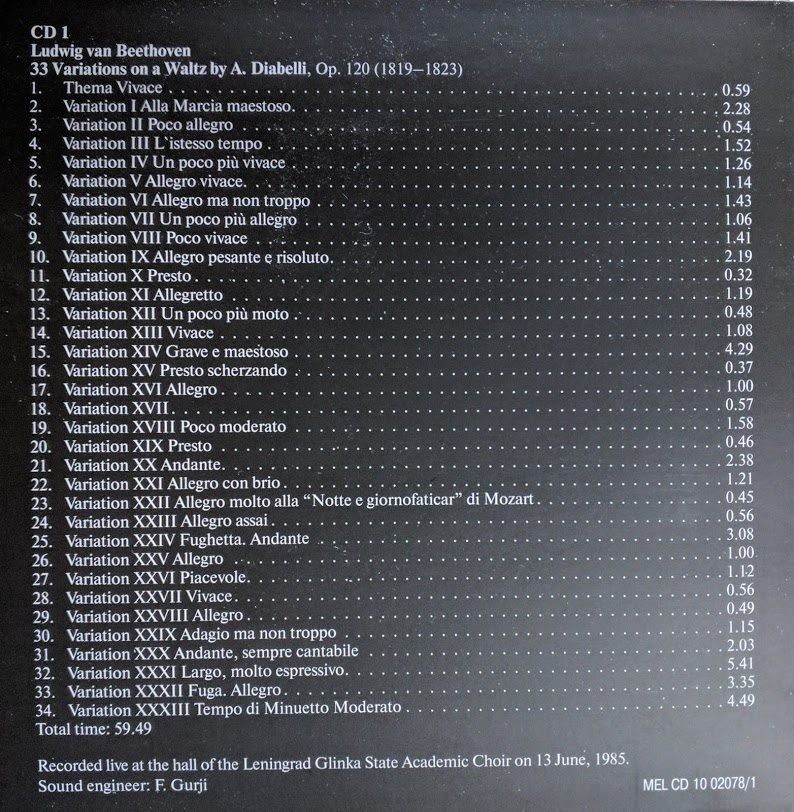 Григорий Соколов 4 CD