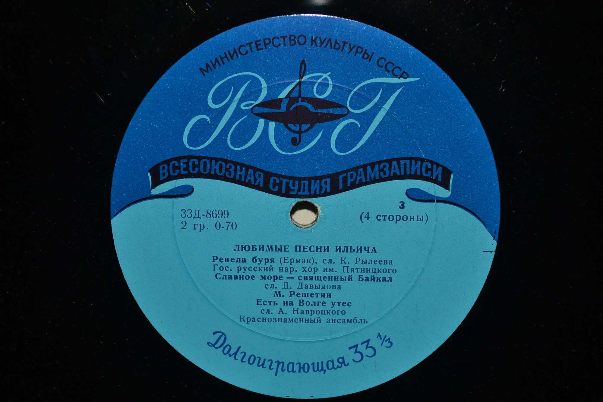 Любимые песни Ильича