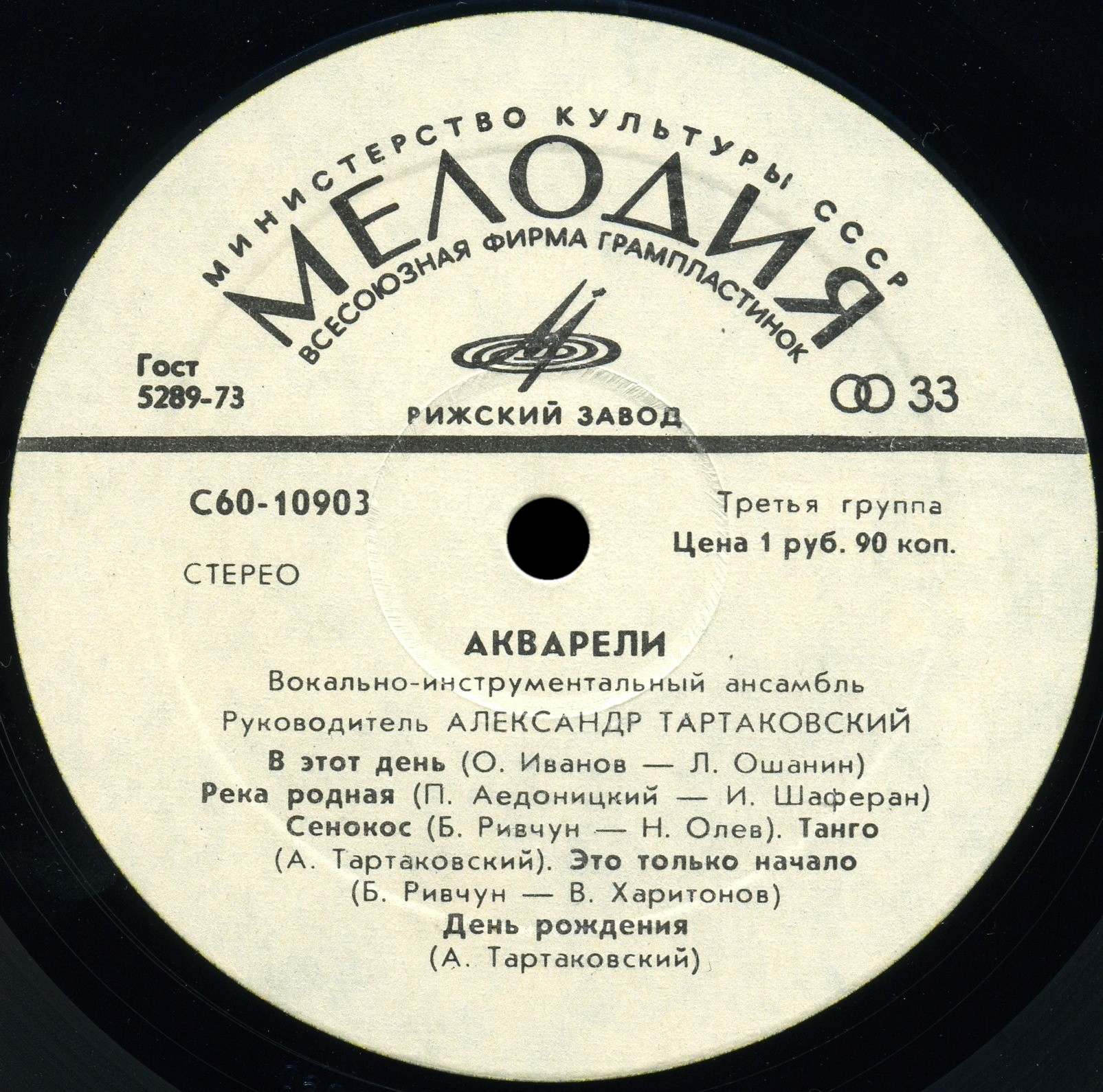 ВИА "Акварели"