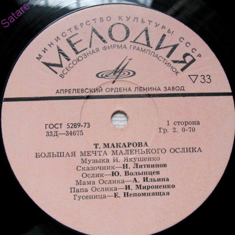 Т. Макарова. Большая мечта маленького Ослика