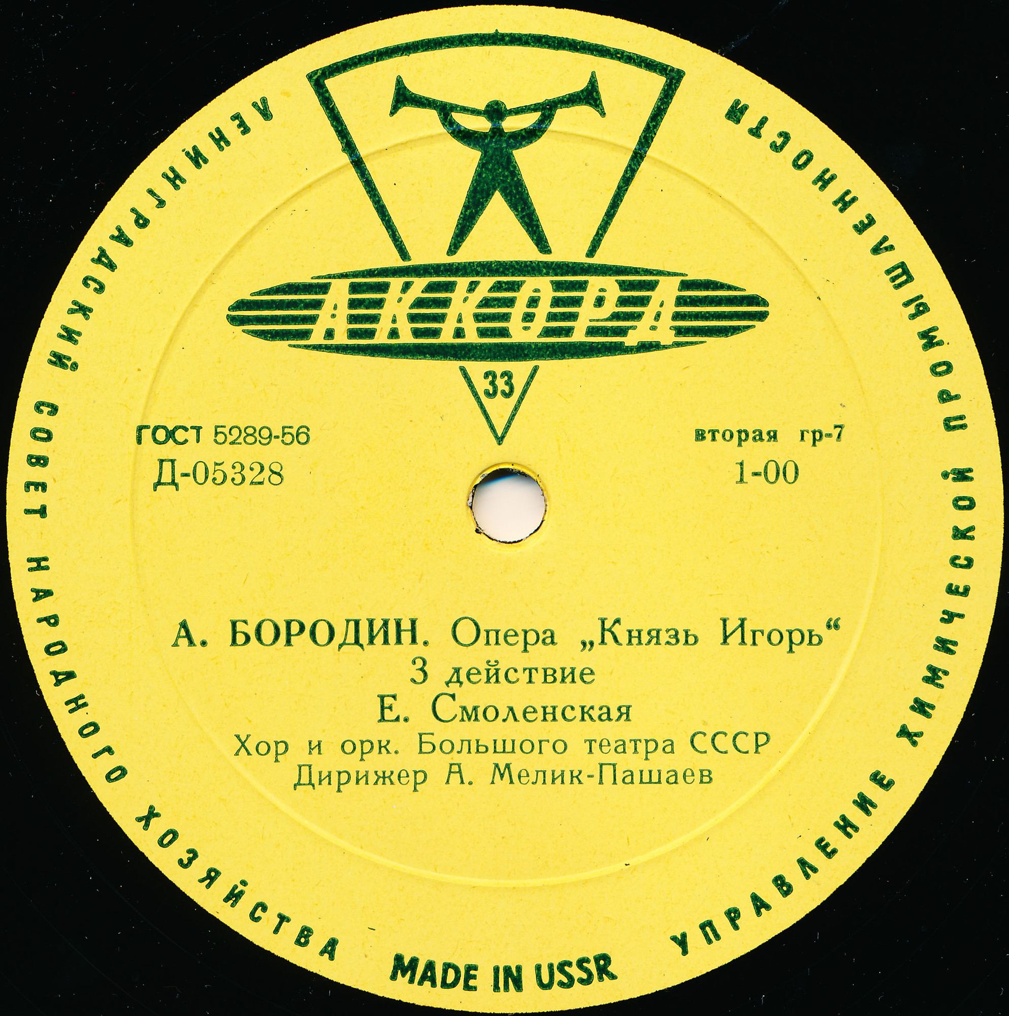 А. Бородин (1833–1887). Опера "Князь Игорь"